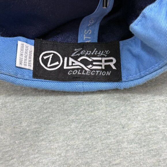 North Carolina Hat Zephyr Lacer Collection Snapback NCAA Football Basketball Cap - Picture 6 of 8